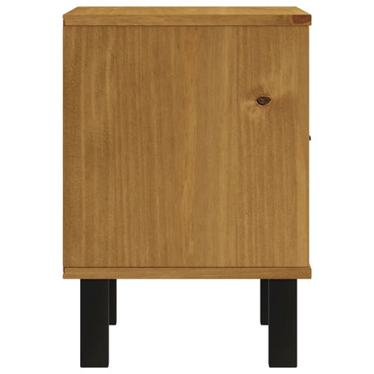 Bedside Cabinet "FLAM" 40x35x50 cm Solid Wood Pine