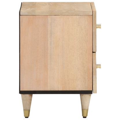 Bedside Cabinets 2 pcs 40x33x46 cm Solid Wood Mango