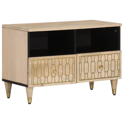 TV Cabinet 70x33x46 cm Solid Wood Mango