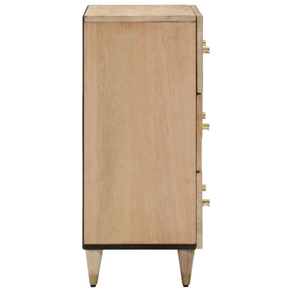 Side Cabinet 60x33x75 cm Solid Wood Mango