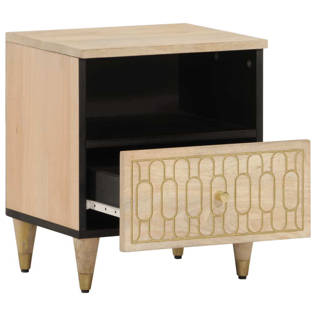 Bedside Cabinet 40x33x46 cm Solid Wood Mango