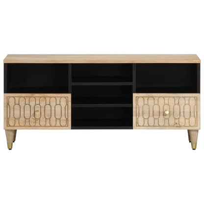 TV Cabinet 100x33x46 cm Solid Wood Mango