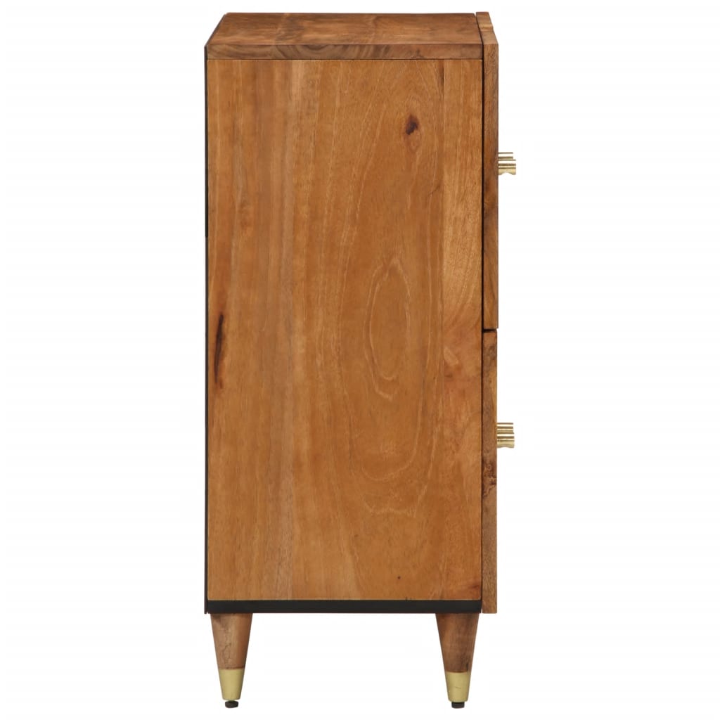 Side Cabinet 60x33x75 cm Solid Wood Mango