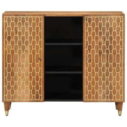 Side Cabinet 90x33x75 cm Solid Wood Mango