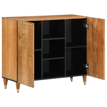 Side Cabinet 90x33x75 cm Solid Wood Mango