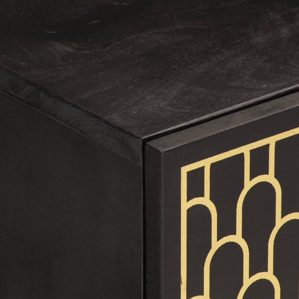 TV Cabinet 80x31x46 cm Solid Wood Mango