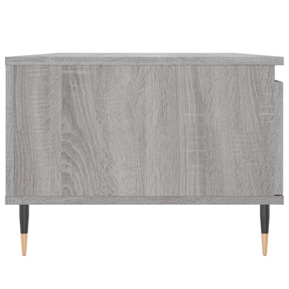 Coffee Table Grey Sonoma 90x50x36.5 cm Engineered Wood