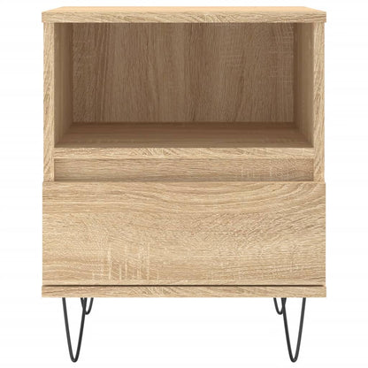 Bedside Cabinet Sonoma Oak 40x35x50 cm Engineered Wood