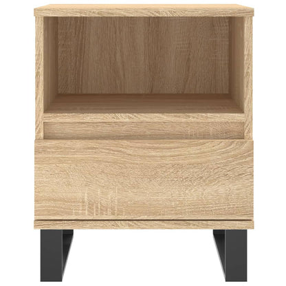 Bedside Cabinet Sonoma Oak 40x35x50 cm Engineered Wood