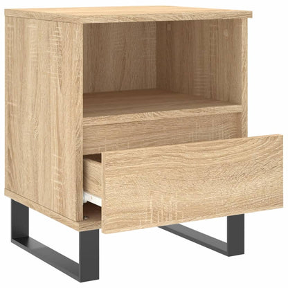 Bedside Cabinet Sonoma Oak 40x35x50 cm Engineered Wood