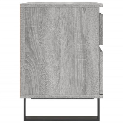 Bedside Cabinet Grey Sonoma 40x35x50 cm Engineered Wood