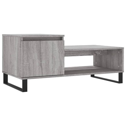 Coffee Table Grey Sonoma 100x50x45 cm Engineered Wood