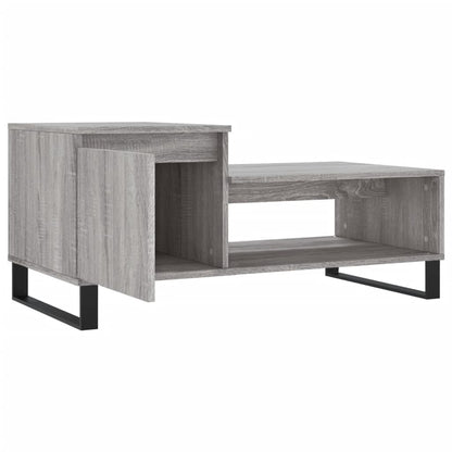 Coffee Table Grey Sonoma 100x50x45 cm Engineered Wood