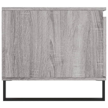 Coffee Table Grey Sonoma 100x50x45 cm Engineered Wood