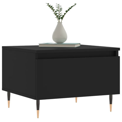 Coffee Tables 2 pcs Black 50x46x35 cm Engineered Wood