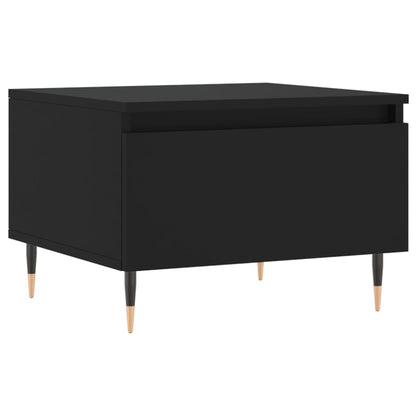 Coffee Tables 2 pcs Black 50x46x35 cm Engineered Wood