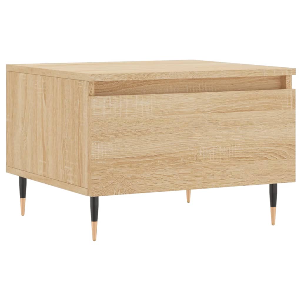 Coffee Table Sonoma Oak 50x46x35 cm Engineered Wood