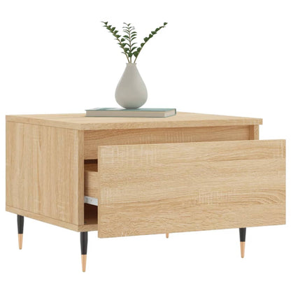 Coffee Table Sonoma Oak 50x46x35 cm Engineered Wood