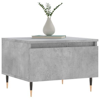 Coffee Tables 2 pcs Concrete Grey 50x46x35 cm Engineered Wood