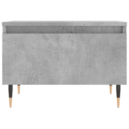 Coffee Tables 2 pcs Concrete Grey 50x46x35 cm Engineered Wood