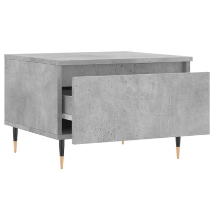Coffee Tables 2 pcs Concrete Grey 50x46x35 cm Engineered Wood
