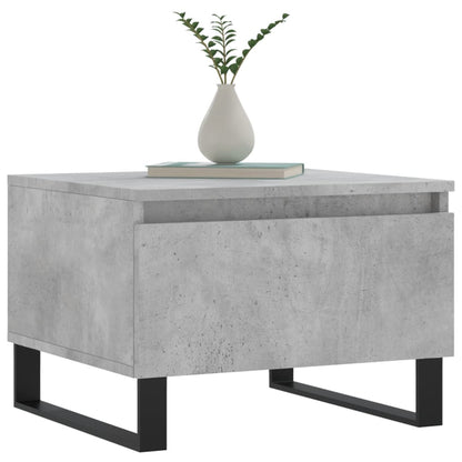 Coffee Tables 2 pcs Concrete Grey 50x46x35 cm Engineered Wood