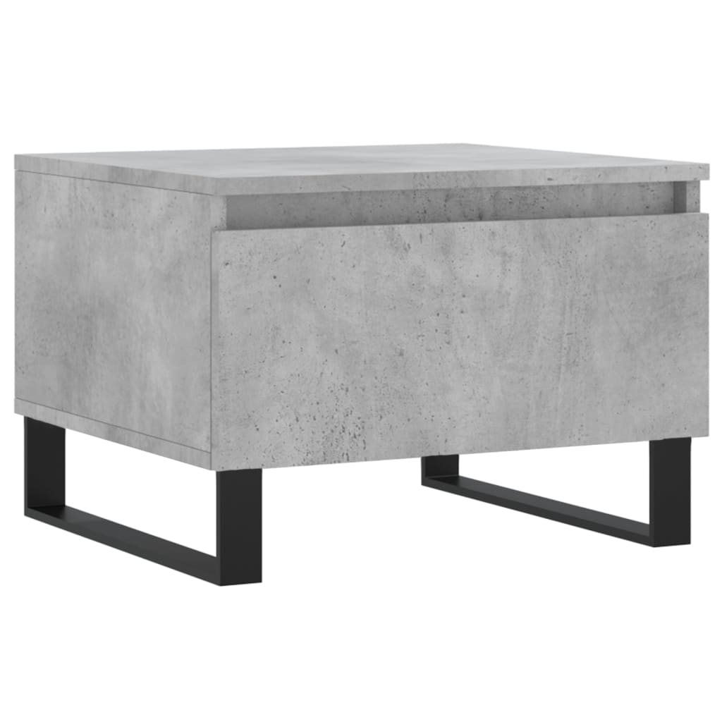 Coffee Tables 2 pcs Concrete Grey 50x46x35 cm Engineered Wood