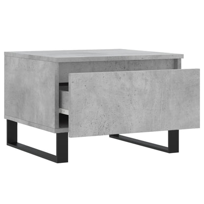 Coffee Tables 2 pcs Concrete Grey 50x46x35 cm Engineered Wood