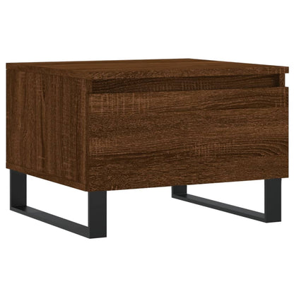 Coffee Tables 2 pcs Brown Oak 50x46x35 cm Engineered Wood