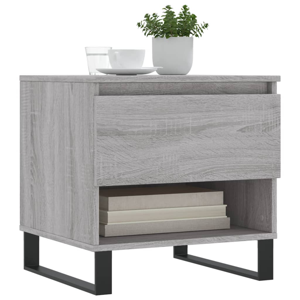 Coffee Tables 2 pcs Grey Sonoma 50x46x50 cm Engineered Wood