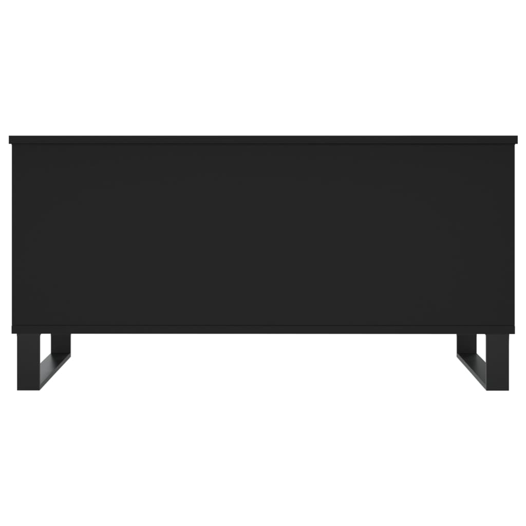 Coffee Table Black 90x44.5x45 cm Engineered Wood