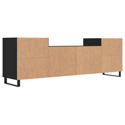 TV Cabinet Black 160x35x55 cm Engineered Wood