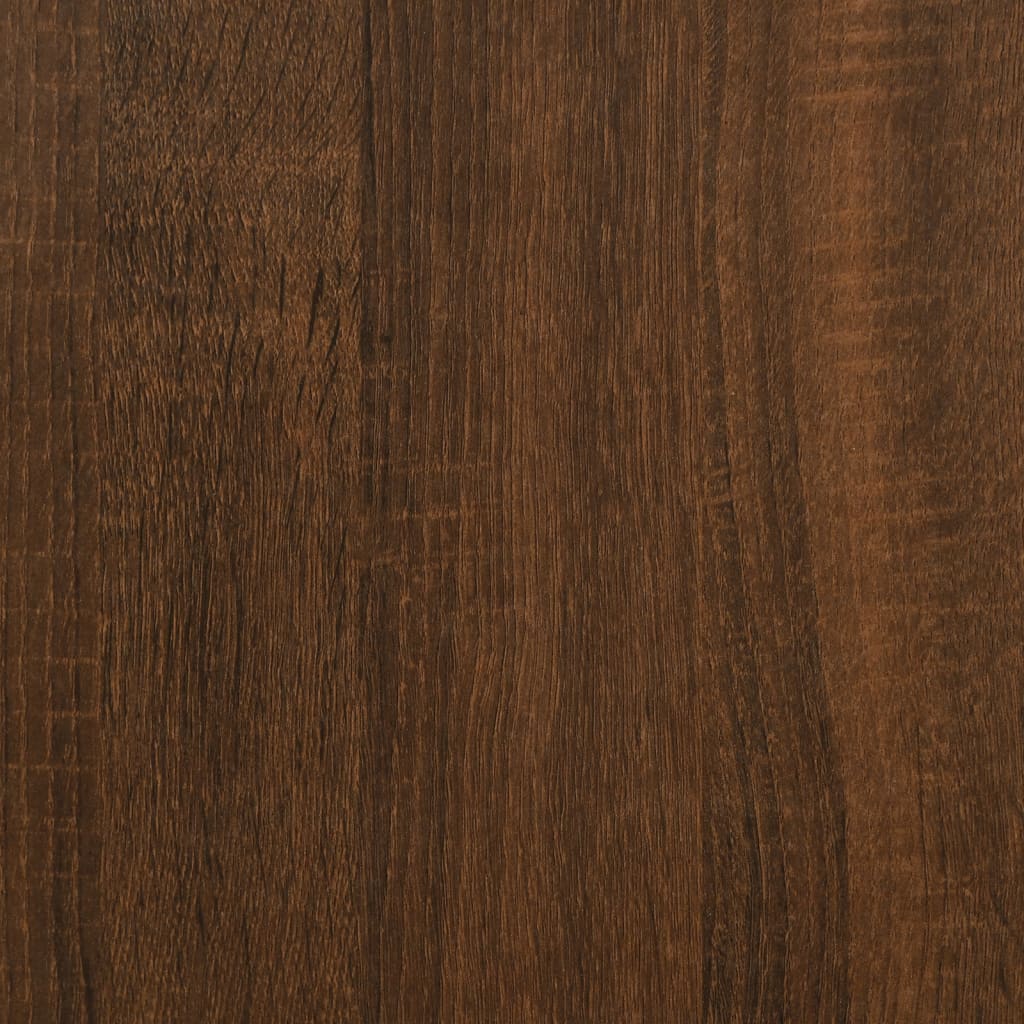 Highboard Brown Oak 40x36x110 cm Engineered Wood