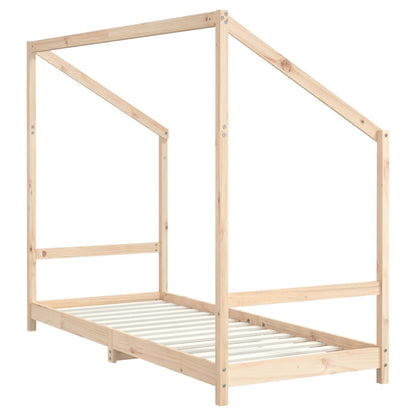 Kids Bed Frame 80x200 cm Solid Wood Pine