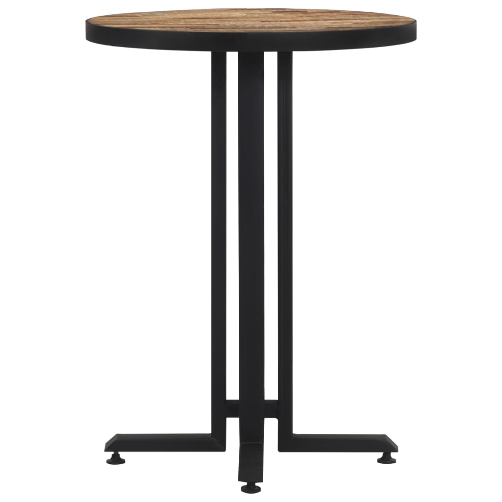 Bistro Table Round Ø55x76 cm Solid Reclaimed Teak