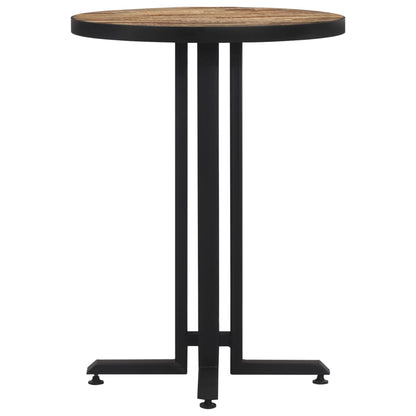 Bistro Table Round Ø55x76 cm Solid Reclaimed Teak