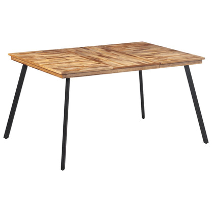 Dining Table 148x97x76 cm Solid Wood Teak