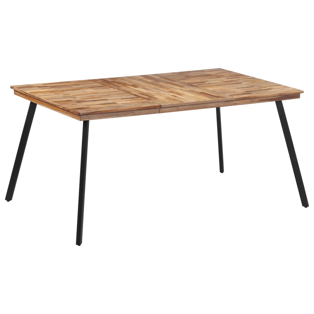 Dining Table 169x98.5x76 cm Solid Wood Teak