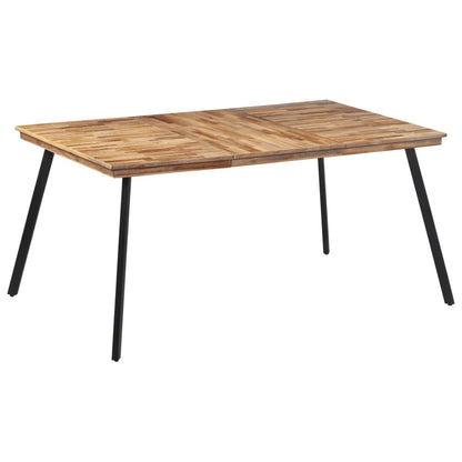 Dining Table 169x98.5x76 cm Solid Wood Teak