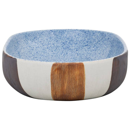 Countertop Basin Multicolour Oval 59x40x14 cm Ceramic