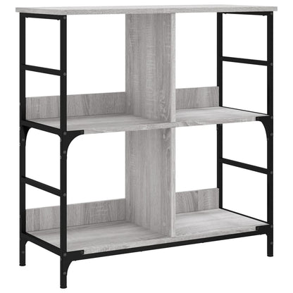 Bookshelf Grey Sonoma 78.5x33x82 cm Engineered Wood