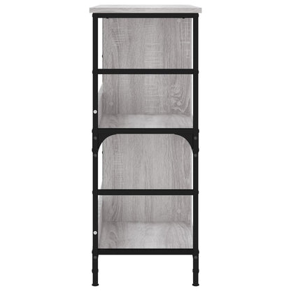 Bookshelf Grey Sonoma 78.5x33x82 cm Engineered Wood