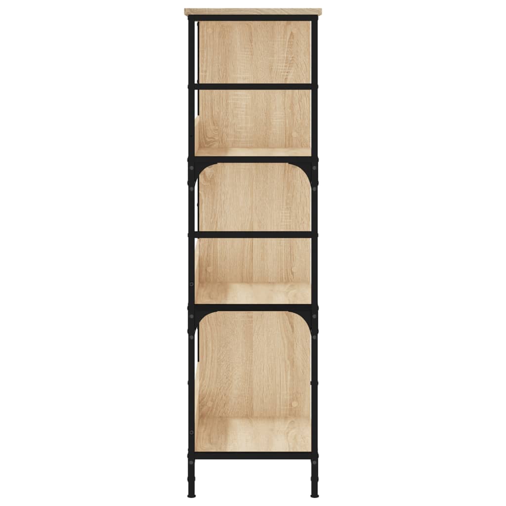 Bookshelf Sonoma Oak 78.5x33x117.5 cm Engineered Wood