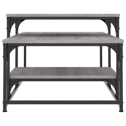 Coffee Table Grey Sonoma 102x60x45 cm Engineered Wood