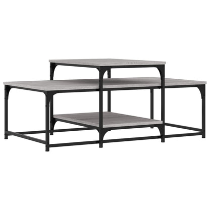Coffee Table Grey Sonoma 102x60x45 cm Engineered Wood