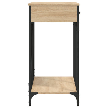 Console Table Sonoma Oak 100x39x78.5 cm Engineered Wood