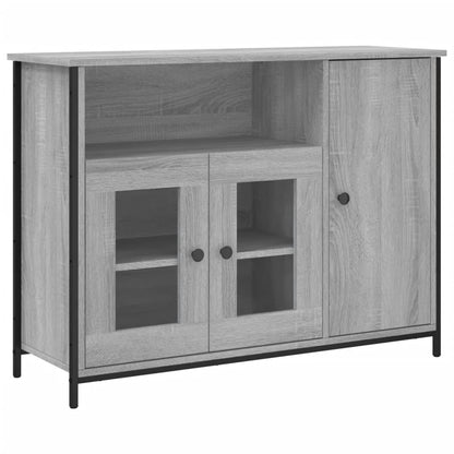 Sideboard Grey Sonoma 100x35x75 cm Engineered Wood