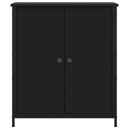 Sideboard Black 70x30x80 cm Engineered Wood