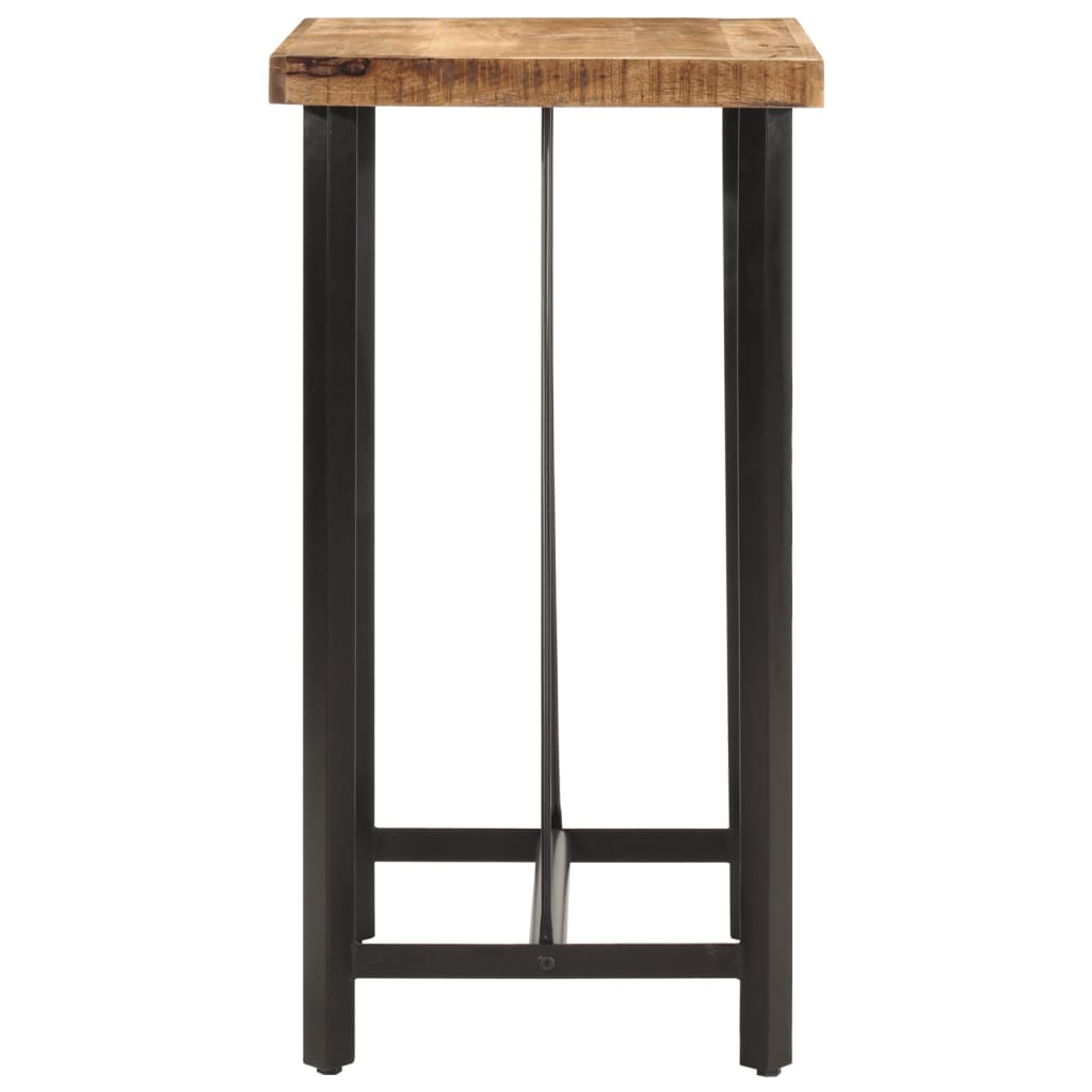 Bar Table 55x55x107 cm Solid Wood Mango and Iron