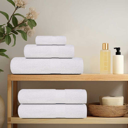 Washcloths 2 pcs White 15x21 cm 360 gsm 100% Cotton